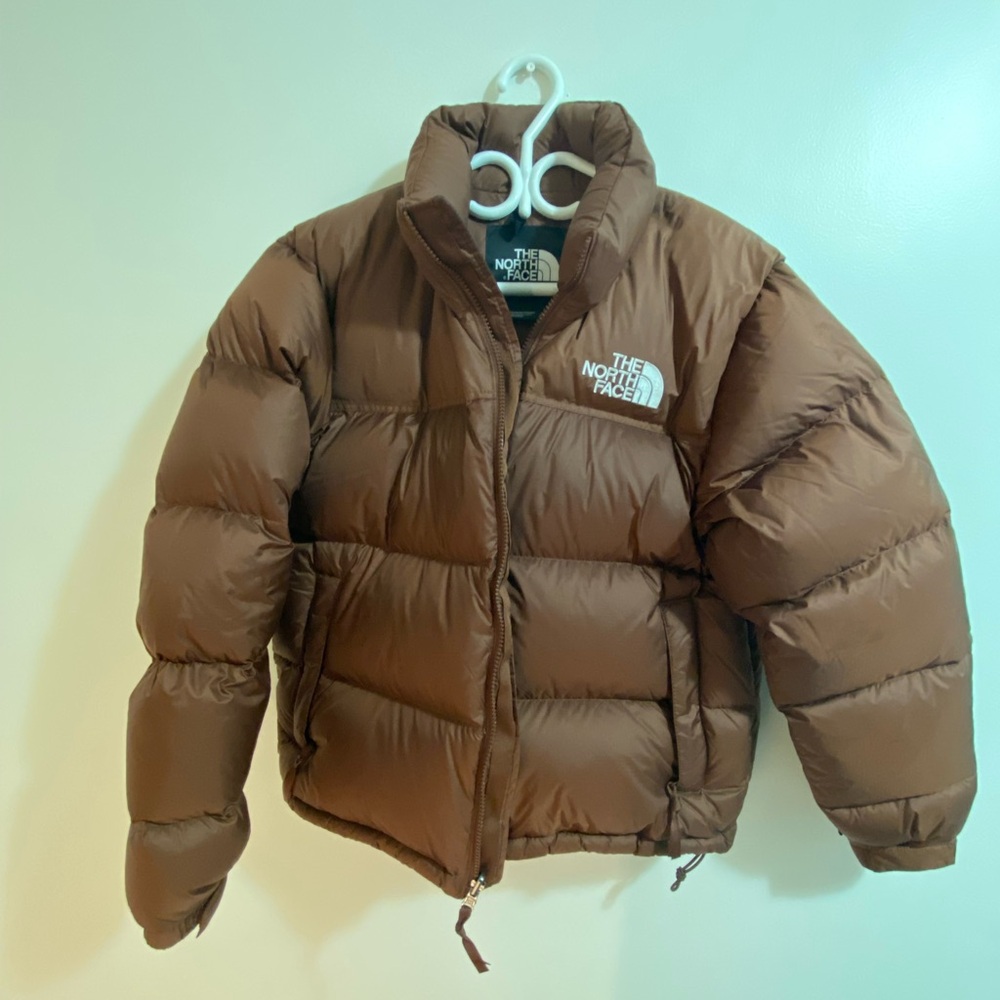 The North Face Brown Puffer Jacket